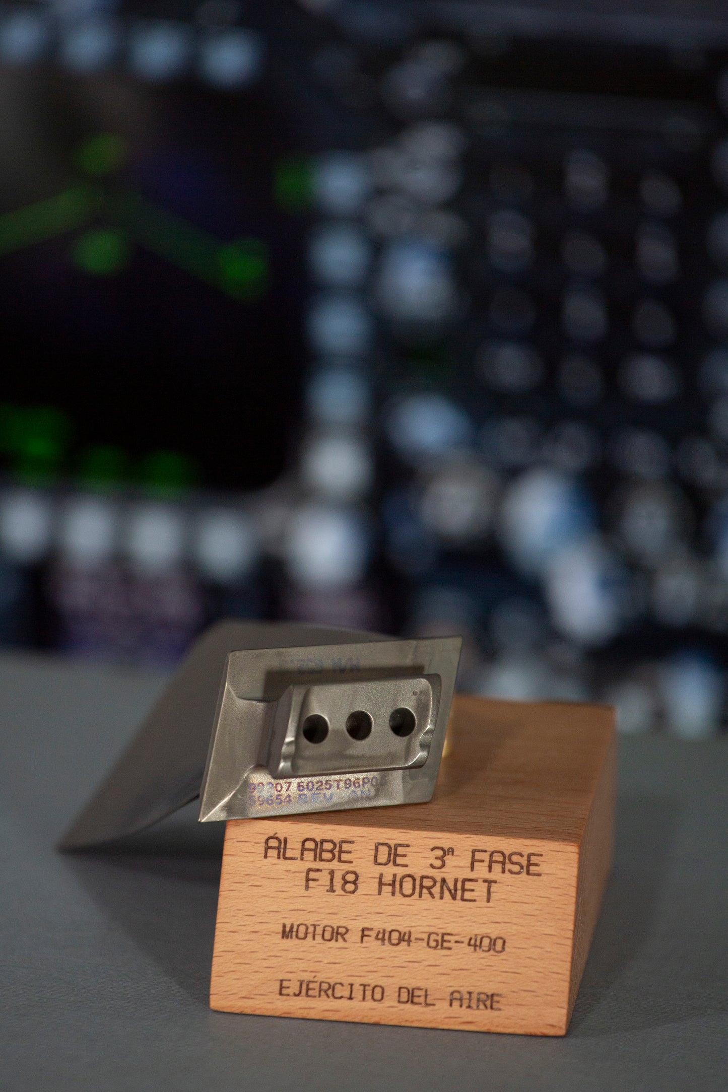 Álabe de 3ª fase - F18 Hornet